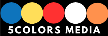 5 Colors Media Logo